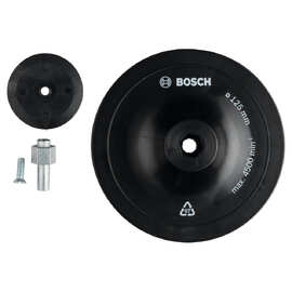 Тарелка резиновая Bosch для дрели Ф125 (240) — Фото 1