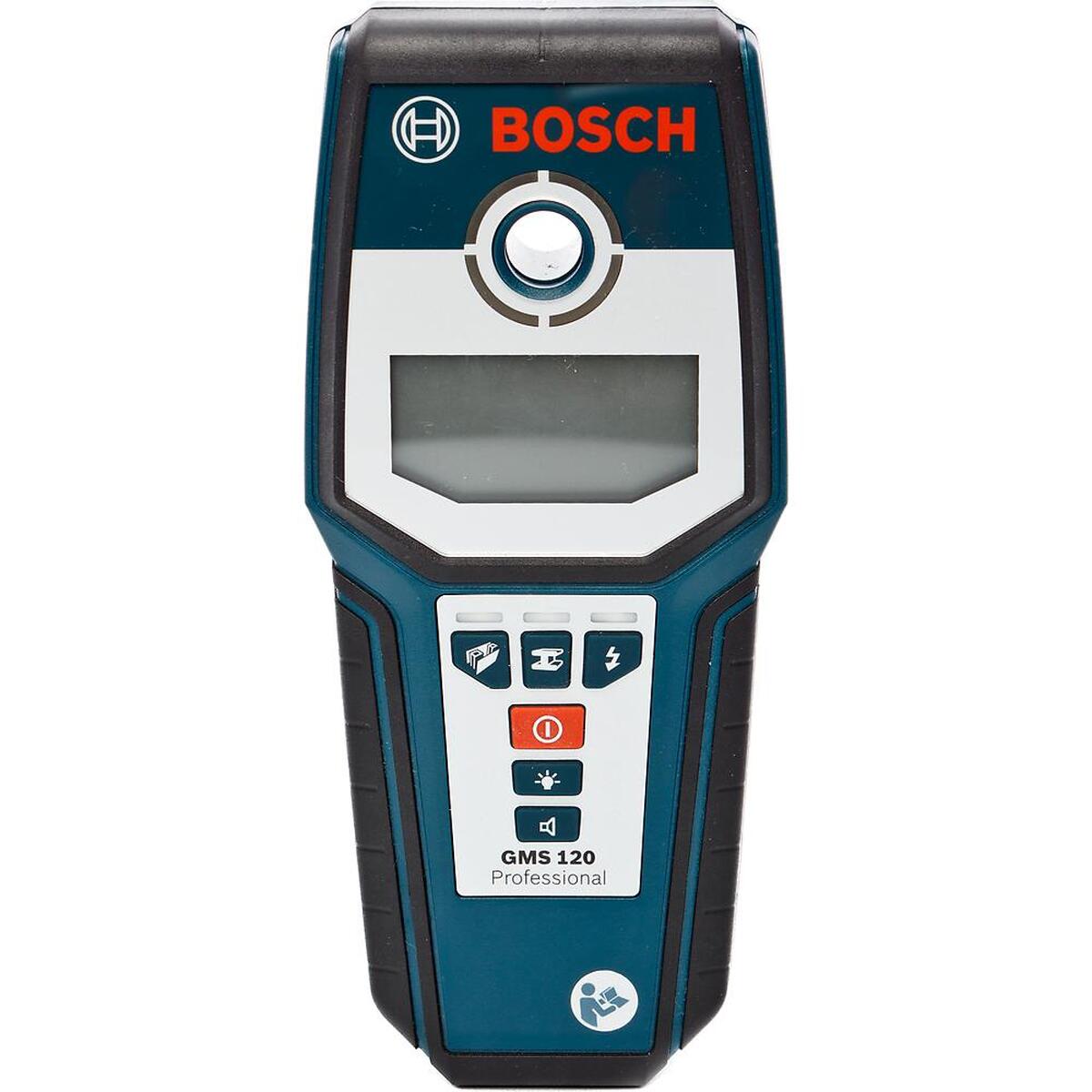 Детектор bosch gms. Bosch GMS 120 professional. Bosch professional gms120prof. Металлодетектор GMS 120 Bosch. Детектор проводки бош GMS 120.